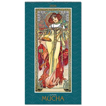 Nástenný kalendá 2026 Alfons Mucha