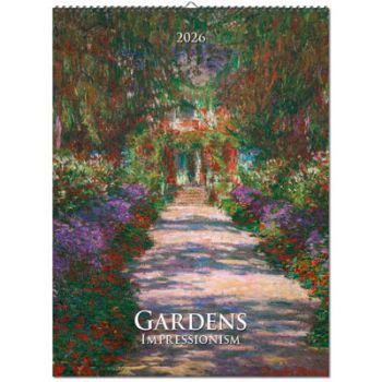 Nástenný kalendá 2026 Gardens Impressionism