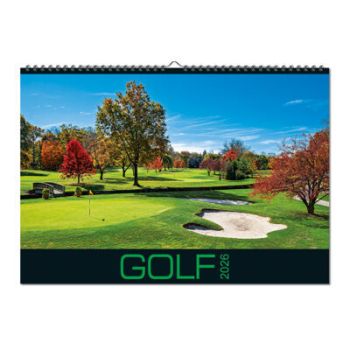Nástenný kalendá 2026 Golf