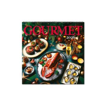 Nástenný kalendá 2026 Gourmet