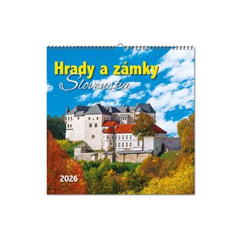 Nástenný kalendá 2026 Hrady a zámky Slovenska