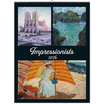 Nástenný kalendá 2026 Impressionists