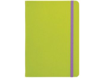 Notes limetkový s gumičkou