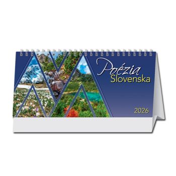 Stolový kalendár 2026 Poézia Slovenska