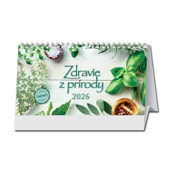 Stolový kalendár 2026 Zdravie z prírody