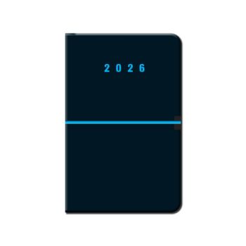Týždenný diár A5 2026 CAPRI čierny