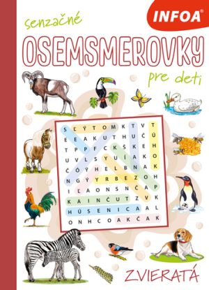Senzačné osemsmerovky pre deti - Zvieratá