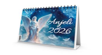 Anjeli 2026 - stolový kalendár