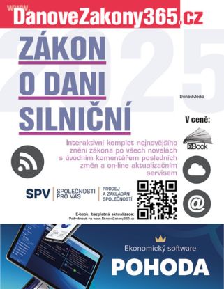 Zákon o dani silniční 2025