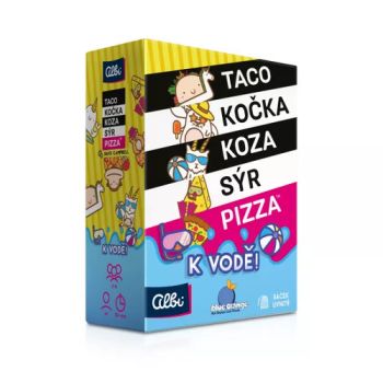 Albi hra Taco, kočka k vodě