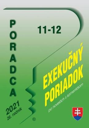 Poradca č. 11-12 - Exekučný poriadok s komentárom