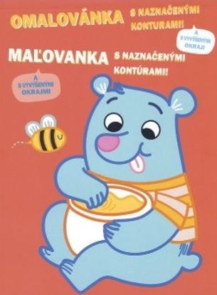 Maľovanie medzi čiarami - Macko