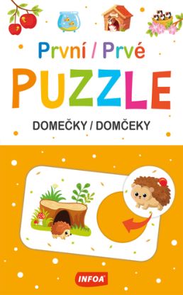 Domčeky - První PUZZLE/ Prvé PUZZLE - domčeky