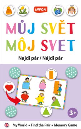Výuková hra (krabička) - Najdi pár - Můj svět / Môj svet (CZ/SK vydanie)