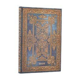 Diár Paperblanks Blue Luxe Mini HOR 2026