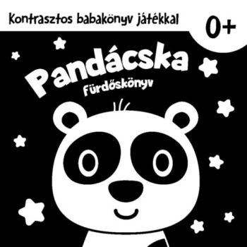 Pandácska - kontrasztos fürdőskönyv játékkal