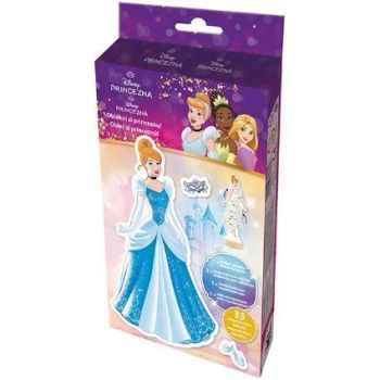 Magnetické obliekanie s maľovankou Disney Princezné