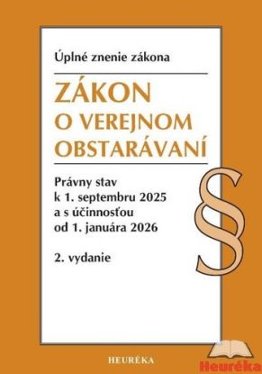 Zákon o verejnom obstarávaní Úzz, 2. vydanie, 9/2025