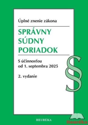 Správny súdny poriadok. Úzz, 2. vydanie, 9/2025