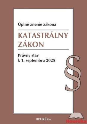 Katastrálny zákon. Úzz,  9/2025