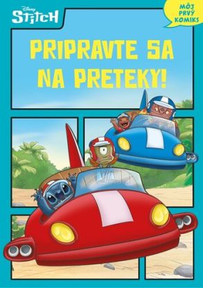 Môj prvý komiks: Stitch - Pripravte sa na preteky