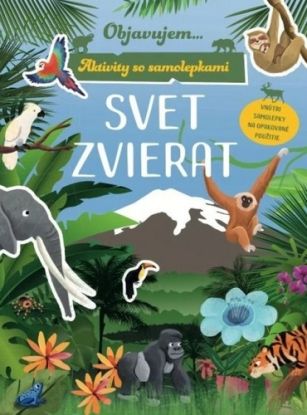Aktivity so samolepkami: Svet zvierat