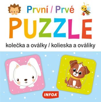 Krabička - První PUZZLE - kolečka a oválky / Prvé PUZZLE - kolieska a ováliky (CZ/SK vydanie)