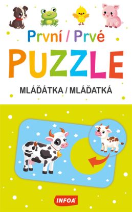 Krabička - První PUZZLE - mláďátka / Prvé PUZZLE - mláďatká (CZ/SK vydanie)
