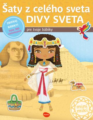 Šaty z celého sveta. DIVY SVETA – Kniha samolepiek