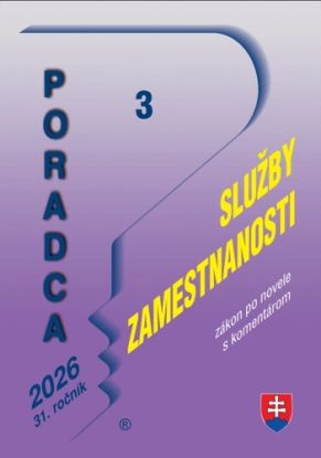 Poradca č. 3/2026 - Zákon o službách zamestnanosti - zákon s komentárom