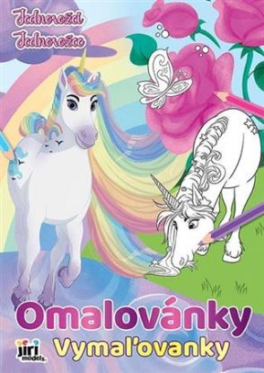 Maľovanky A4 Jednorožce