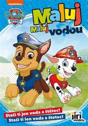 Maľuj vodou A5 Labková patrola