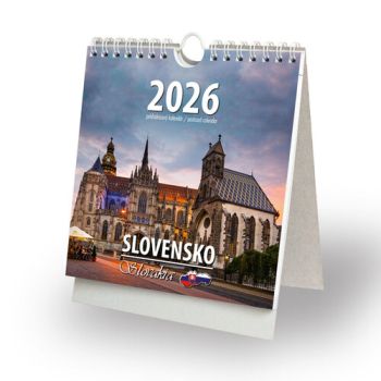 Pohľadnicový kalendár SLOVENSKO 2026
