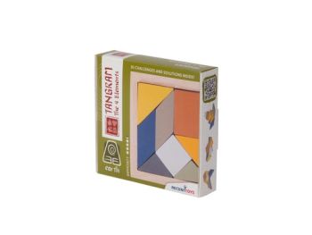 RECENTTOYS Tangram 4 živly - zem