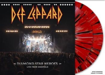 Def Leppard - Diamond Star Heroes Live From Sheffield (Limited Edition) (Black, Red & White Splatter) 2LP