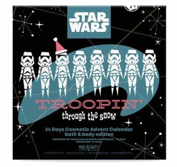 Adventný kalendár STAR WARS v rozkladacej krabičke, 24 prekvapení ACCENTRA