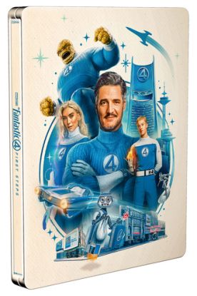Fantastická 4: První kroky 2BD (UHD+BD) - Limitovaná sběratelská edice - steelbook