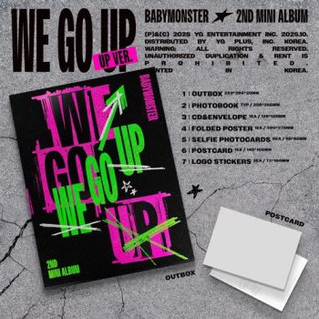 BabyMonster - We Go Up/Photobook Up Version CD