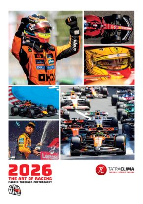 Kalendár F1 2026: The Art of Racing (Umenie pretekať)