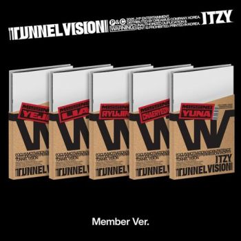 Itzy - Tunnel Vision (Member Version) CD