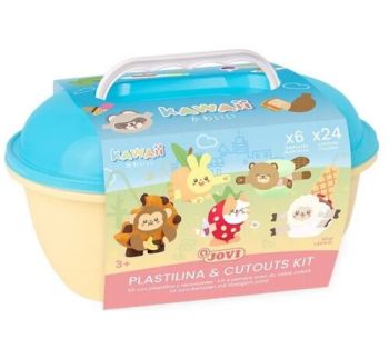 JOV Kawaii PLAY&FUN plastelína kufrík 50ks