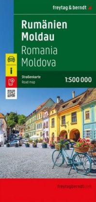 Rumunsko - Moldavsko 1: 500 000 - automapa