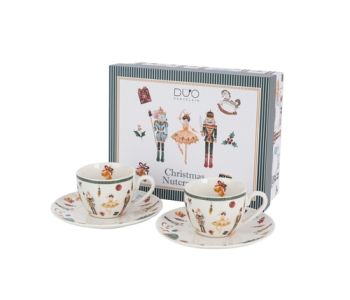 2 šálky s podšálkou v darčekovej krabičke 270 mlCHRISTMAS NUTCRACKER