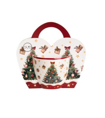 Hrnček 460 ml v papierovom obale CHRISTMAS TREE 3
