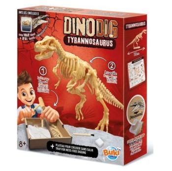 Výkop dinosaurov T-rex