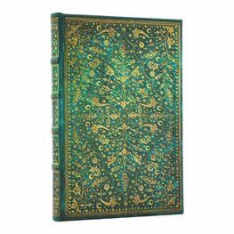 Paperblanks Emerald Flower Midi Unlined