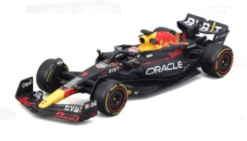 Bburago 1:24 RACE Formula F1 - Red Bull Racing RB19(2023) #1 (Max Verstappen) -with driver