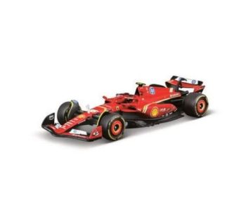Bburago 1:43 Formula F1 Ferrari Scuderia SF-24 (2024) nr.55 Carlos Sainz  - with driver