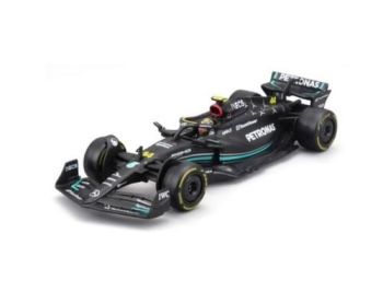Bburago 1:43 RACE Formula F1 - Mercedes-AMG F1 W15 Performance (2024) 44 Lewis Hamilton w