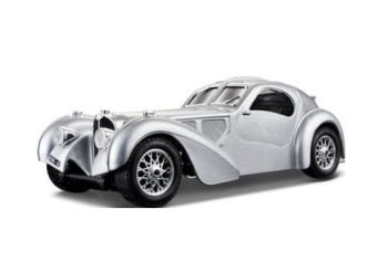 Bburago 1:24 Bugatti Atlantic Silver